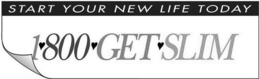 START YOUR NEW LIFE TODAY 1 800 GET SLIM trademark