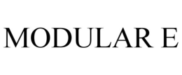 MODULAR E trademark