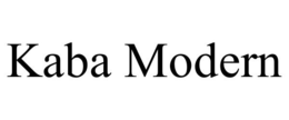KABA MODERN trademark