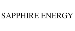 SAPPHIRE ENERGY trademark