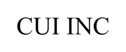 CUI INC trademark