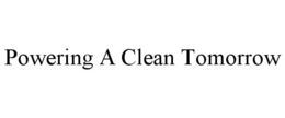 POWERING A CLEAN TOMORROW trademark