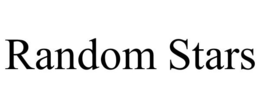 RANDOM STARS trademark