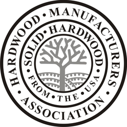 · HARDWOOD · MANUFACTURERS · ASSOCIATION · SOLID · HARDWOOD · FROM · THE · USA · trademark