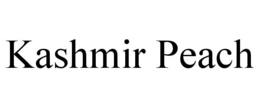 KASHMIR PEACH trademark