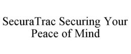 SECURATRAC SECURING YOUR PEACE OF MIND trademark