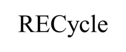 RECYCLE trademark