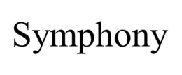 SYMPHONY trademark