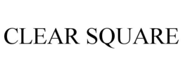 CLEAR SQUARE trademark