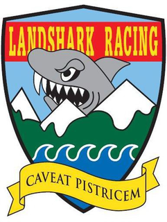LANDSHARK RACING AND CAVEAT PISTRICEM trademark