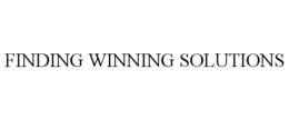 FINDING WINNING SOLUTIONS trademark