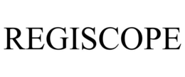 REGISCOPE trademark