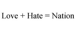 LOVE + HATE = NATION trademark