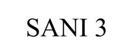 SANI 3 trademark