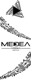 MEDEA VODKA PUSH PLAY trademark