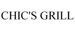 CHIC'S GRILL trademark