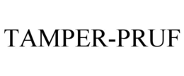TAMPER-PRUF trademark