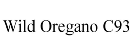 WILD OREGANO C93 trademark