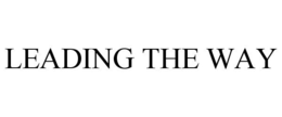 LEADING THE WAY trademark