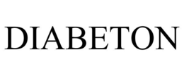 DIABETON trademark