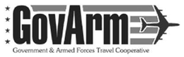 GOVARM GOVERNMENT & ARMED FORCES TRAVELCOOPERATIVE trademark