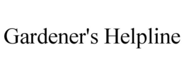 GARDENER'S HELPLINE trademark
