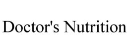 DOCTOR'S NUTRITION trademark