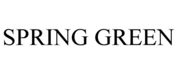 SPRING GREEN trademark