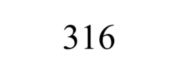 316 trademark