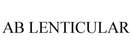 AB LENTICULAR trademark