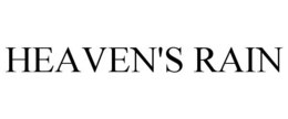 HEAVEN'S RAIN trademark