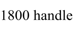1800 HANDLE trademark