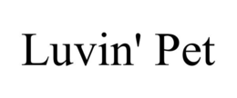 LUVIN' PET trademark