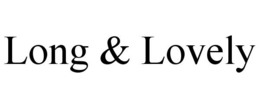 LONG & LOVELY trademark