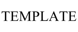 TEMPLATE trademark