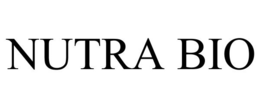 NUTRA BIO trademark