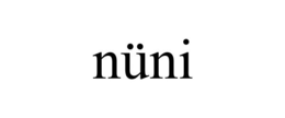 NÜNI trademark