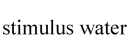 STIMULUS WATER trademark