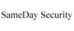 SAMEDAY SECURITY trademark