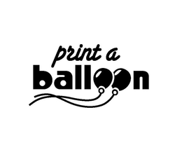 PRINT A BALLOON trademark