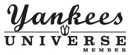 YANKEES UNIVERSE MEMBER YU trademark