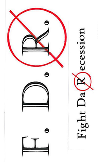 F.D.R. FIGHT DA RECESSION trademark