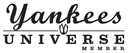 YANKEES YU UNIVERSE MEMBER trademark