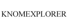 KNOMEXPLORER trademark