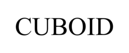 CUBOID trademark