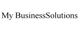MY BUSINESSSOLUTIONS trademark
