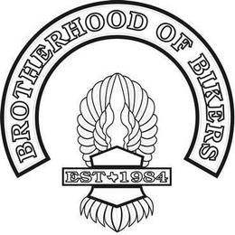 BROTHERHOOD OF BIKERS EST. 1984 trademark