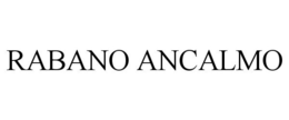RABANO ANCALMO trademark