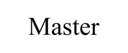 MASTER trademark
