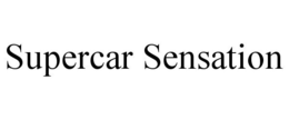 SUPERCAR SENSATION trademark